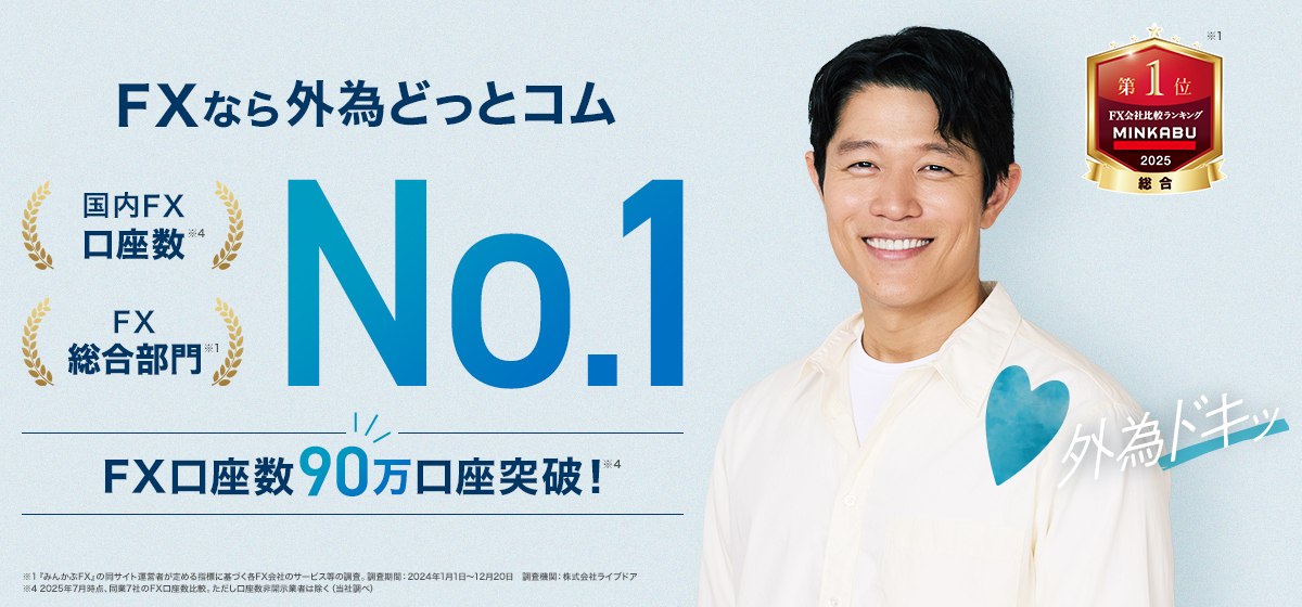 FX、なんで、外為どっとコムで始めないの?