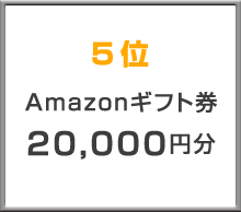 5位 Amazonギフト券30,000円分